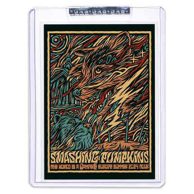 GAS The Smashing Pumpkins European Tour 2024 Trading Card